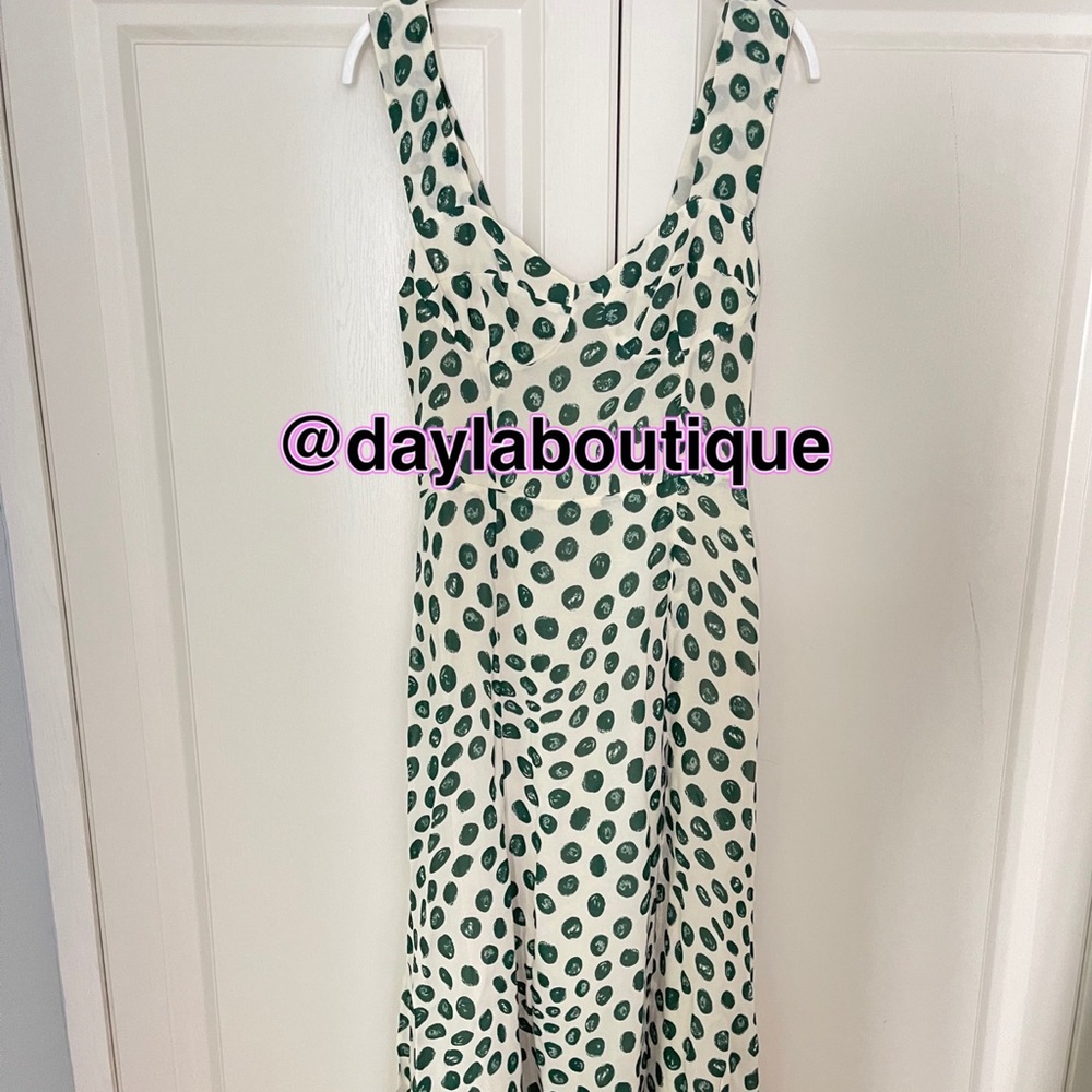 ReformationFulton Dress Tapioca - Picture 7 of 9